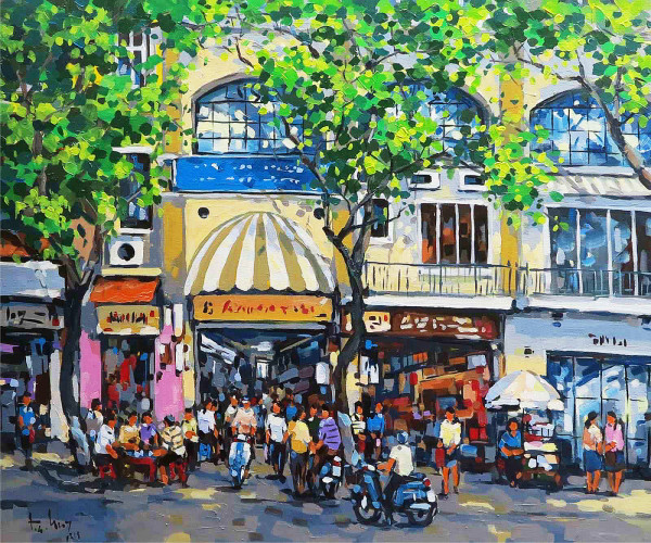 Sunny Day In Dong Khoi Street by Trần Anh Huy
