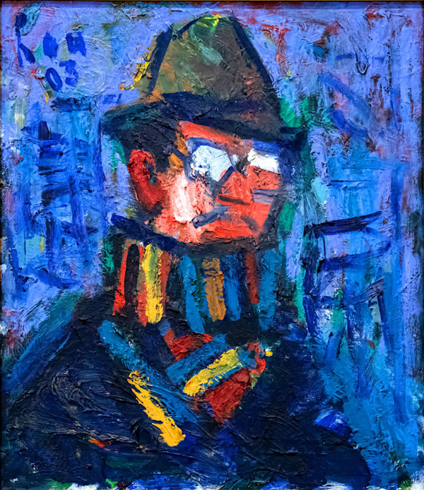 Self Portrait by Trần Lưu Hậu