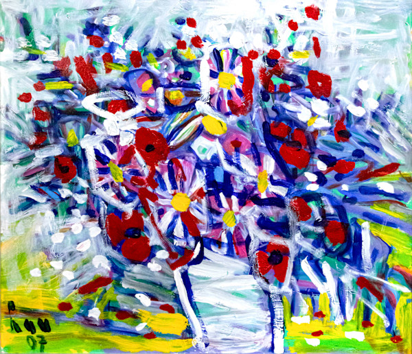 Still Life Flower by Trần Lưu Hậu