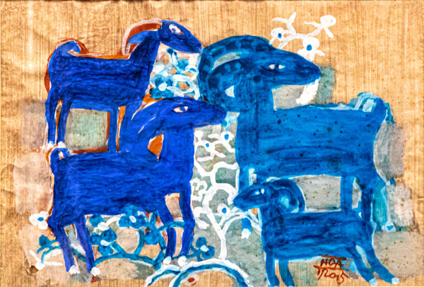 The Year of Goats by Đặng Xuân Hòa