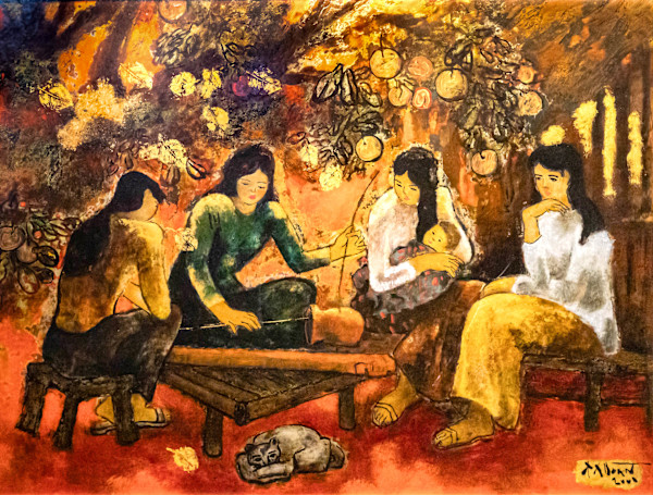 Trong Vườn - In The Garden by Đỗ Xuân Doãn