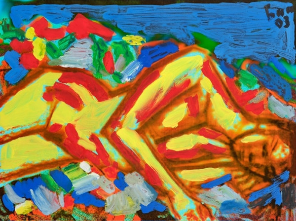 Nude Resting by Trần Lưu Hậu