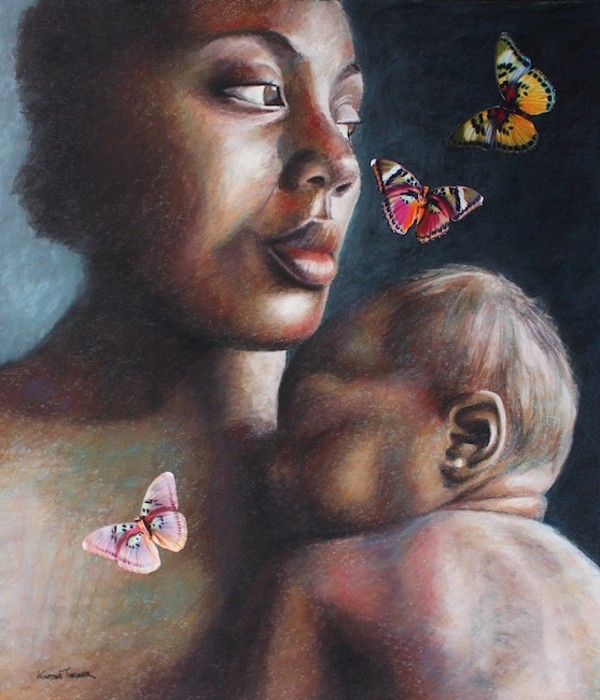 A Mother's Love (Framed) by Vanessa Turner