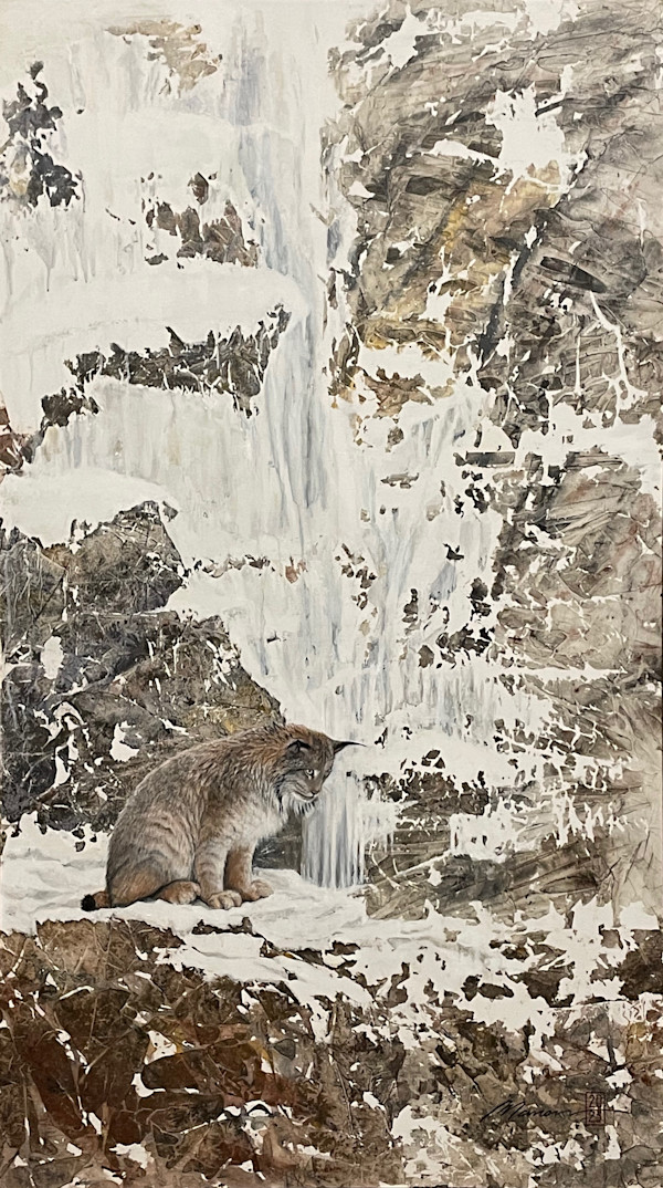 Camouflage - Lynx by Manon Bédard