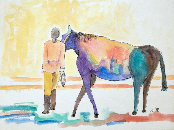 Girl and Horse 2018