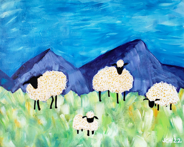 Sheep in the Meadow 2022