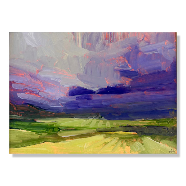 Purple skies by Samantha Williams-Chapelsky
