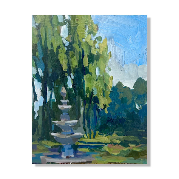 At the fountain by Samantha Williams-Chapelsky