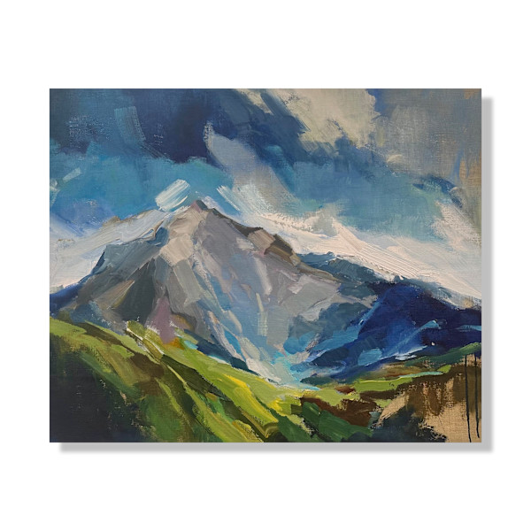 Running to the mountains by Samantha Williams-Chapelsky