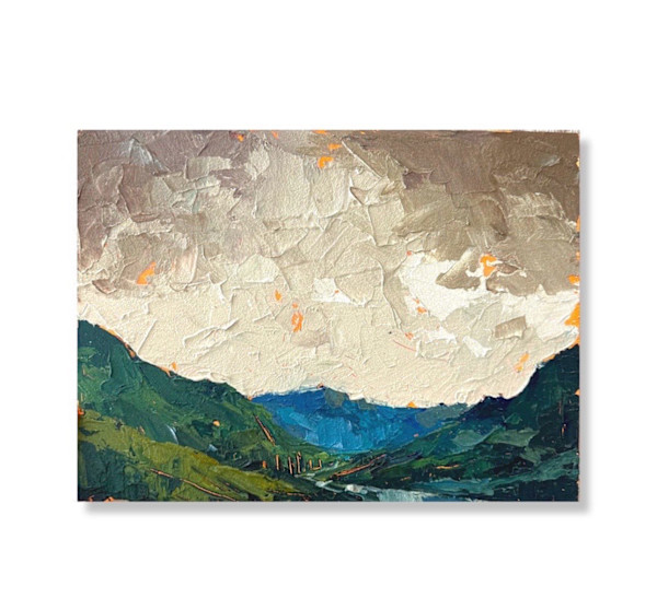 Hazy in the mountains by Samantha Williams-Chapelsky
