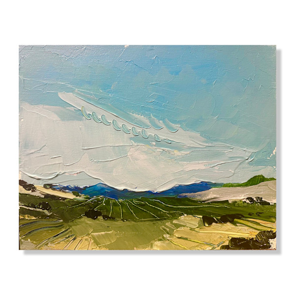 Green foothills by Samantha Williams-Chapelsky