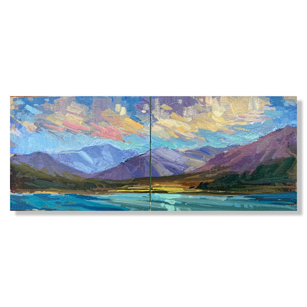 Jasper diptych by Samantha Williams-Chapelsky