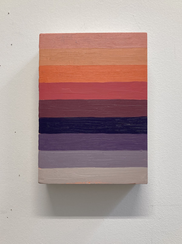 Untitled (orange to violet) by Lucía Rodríguez Pérez