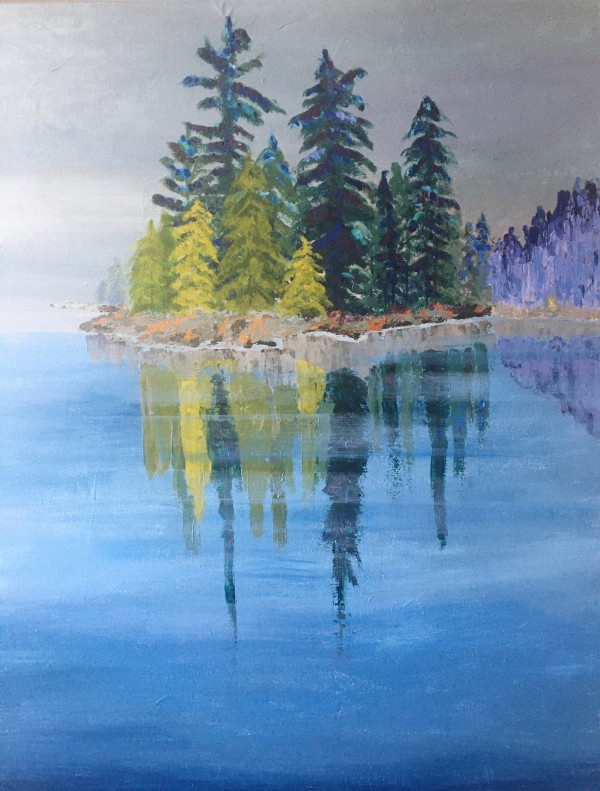 Muskoka Reflections by Carol Wright