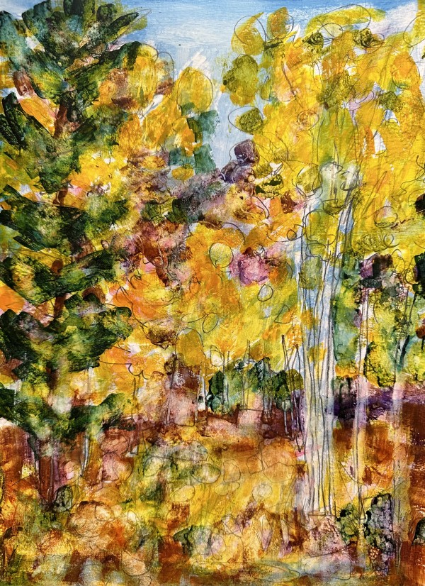 Birch Fall by Marlene Roy