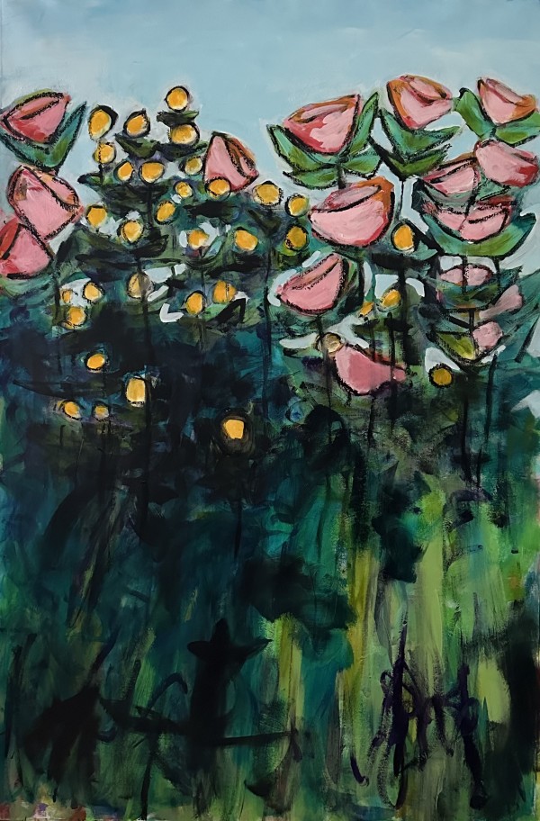 Back Lane Flowers by Marlene Roy