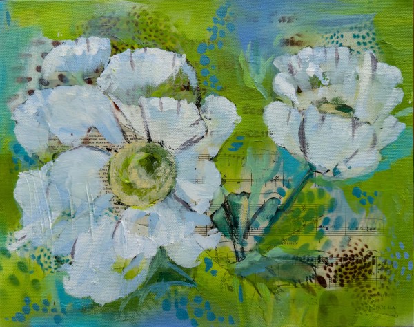 Flower Music Series by Linda McClure