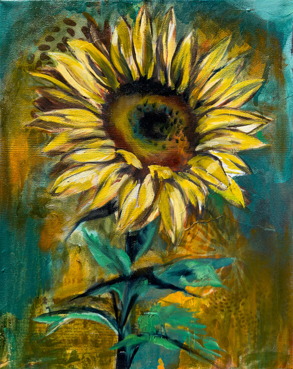 Sunflower by Linda McClure