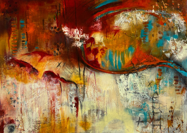 Turquoise Rain by Linda McClure