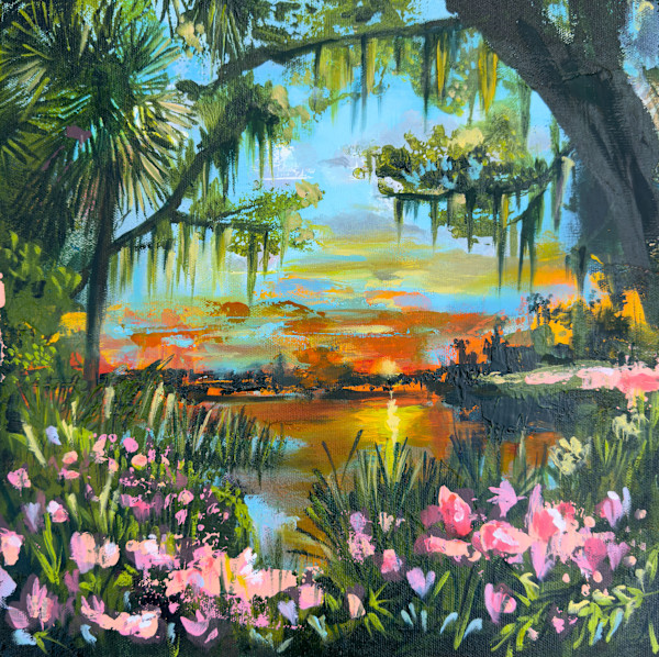 Sunset on the Bayou by Linda McClure