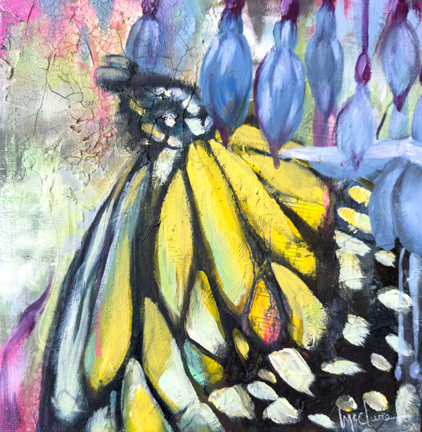 Yellow Flutter by Linda McClure