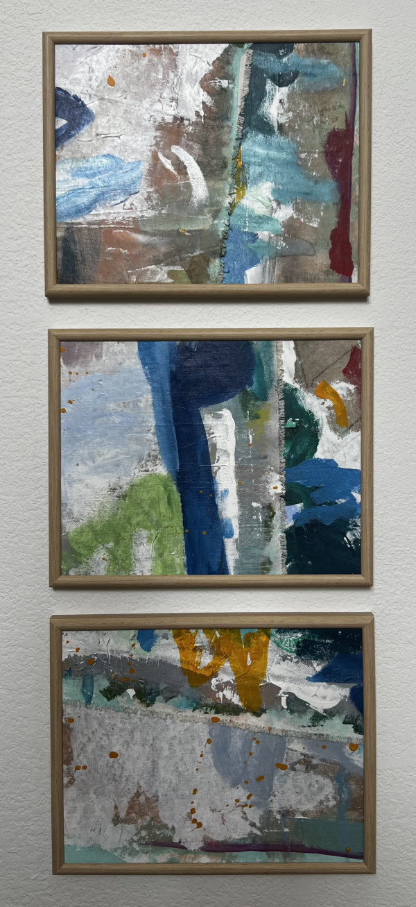 TBD - Triptych by Lori Johnson Fine Art