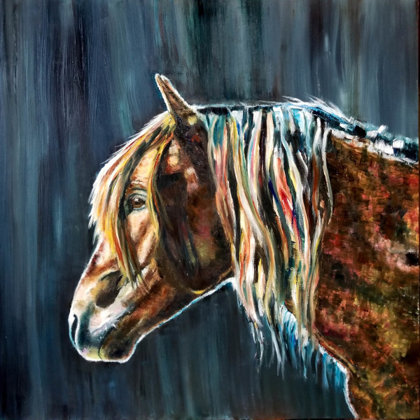 Flame (or A Horse of a Different Color) by Linda Briesacher
