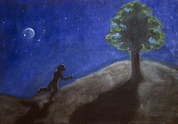 Tree (Seeking Something) Proof #1 by Francie Lyshak