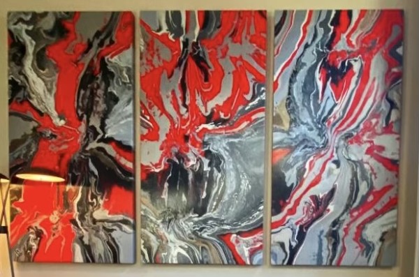Thermopylae Triptych by Hope Harrison