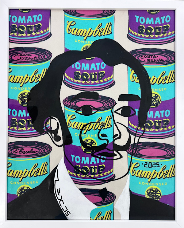 CAMPBELL'S DALI / original mixed media by Alex Di Silvestro
