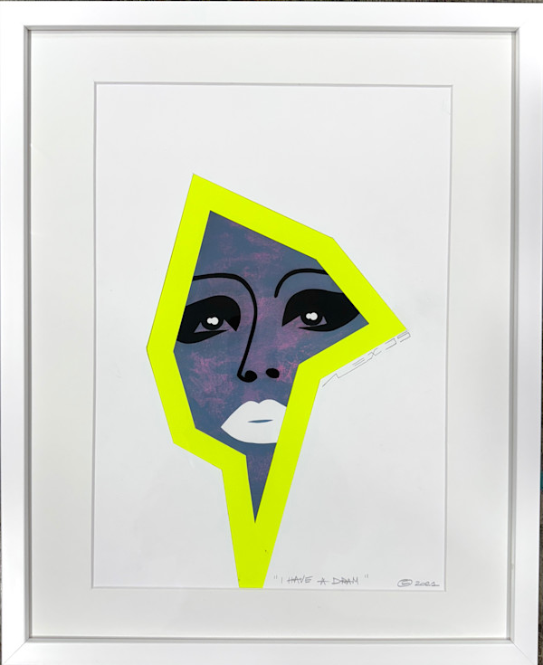 I HAVE A DREAM / original cut out by Alex Di Silvestro