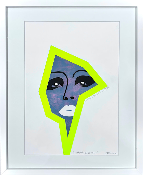 I HAVE A DREAM / Original Mixed Media by Alex Di Silvestro