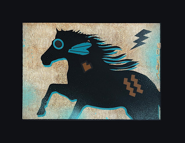 NATIVE HORSE by Alex Di Silvestro