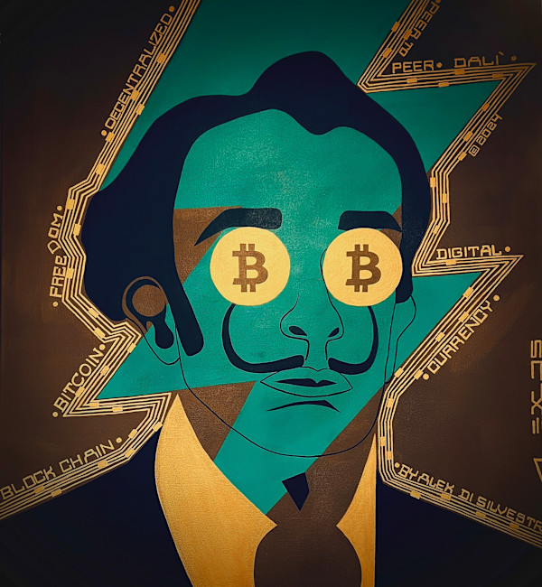 BITCOIN  /  original by Alex Di Silvestro