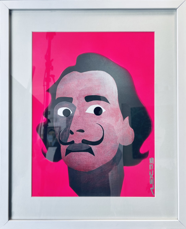 EL GENI - mixed media original by Alex Di Silvestro
