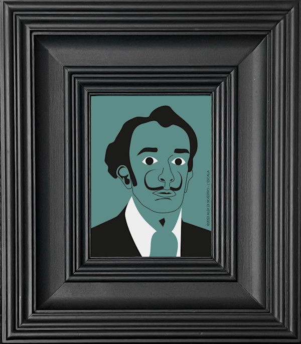 BLUE - Vintage black by Alex Di Silvestro