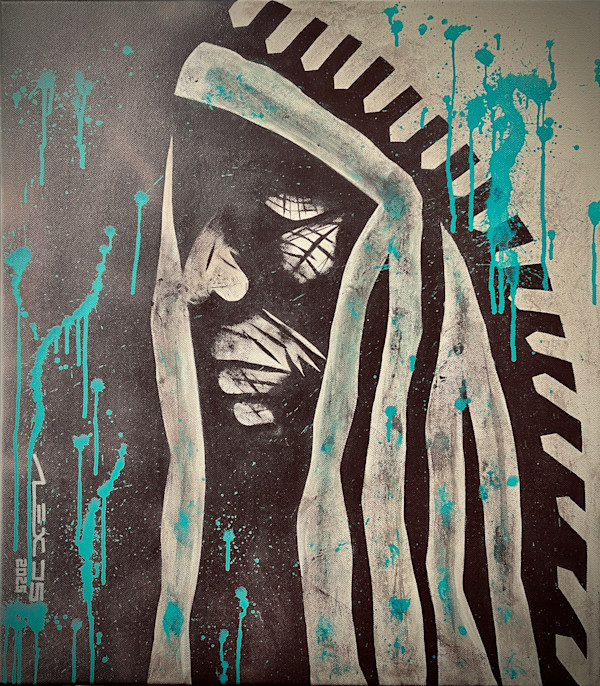 FAST ELK / Original Painting by Alex Di Silvestro