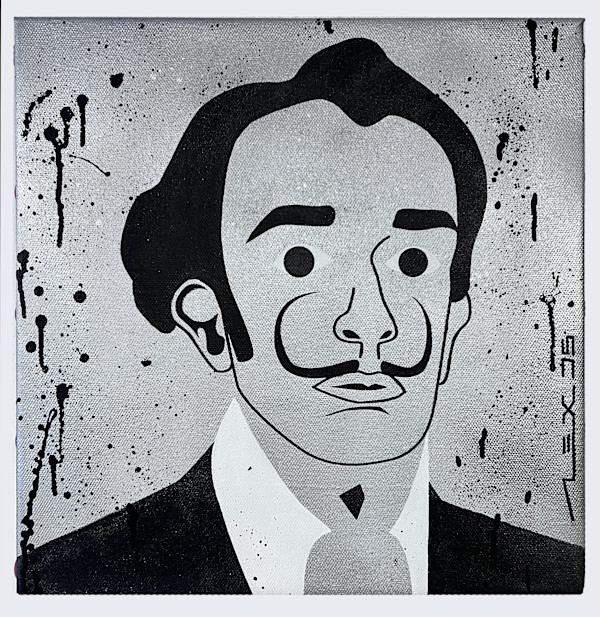 DANDY D  / mixed media [Street Silver] SPECIAL COLLECTOR'S EDITION by Alex Di Silvestro