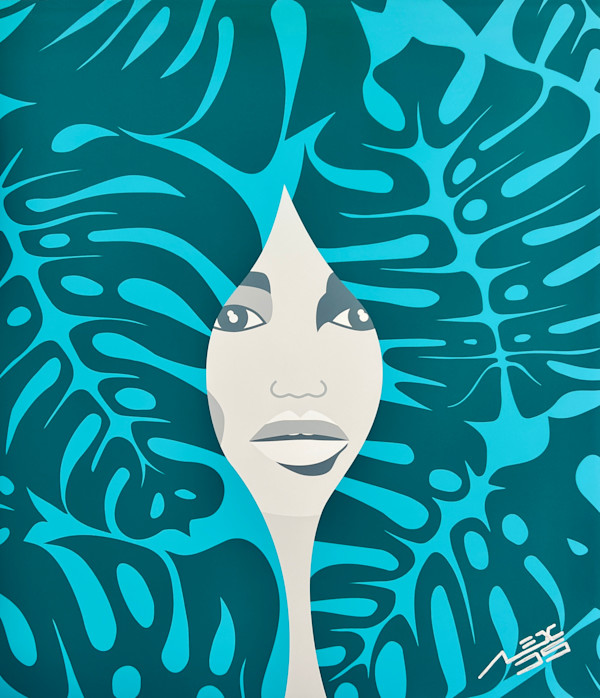 Jungle Diva Custom giclée print by Alex Di Silvestro