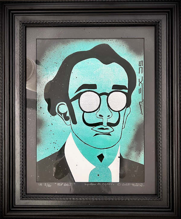 POP D. LE 2/50 vintage black frame 2 by Alex Di Silvestro