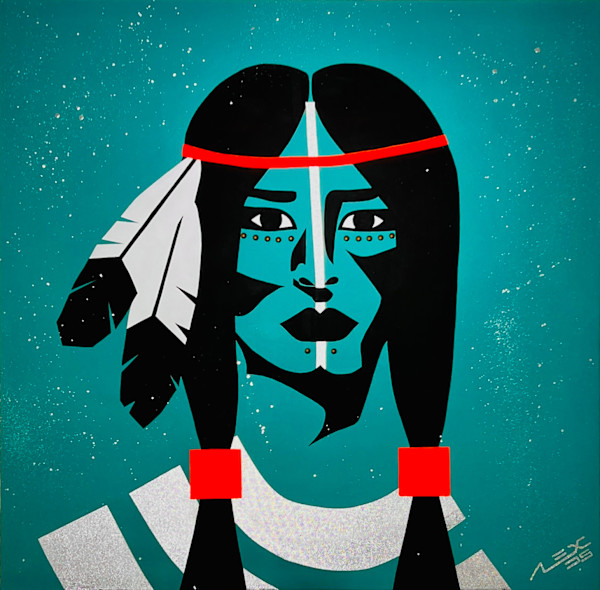 NATIVE WOMAN by Alex Di Silvestro, Image 1.