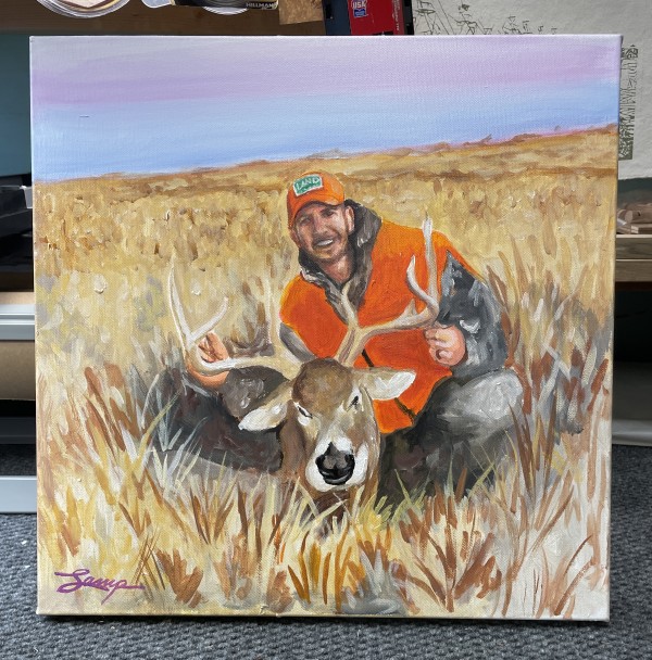 My First Whitetail by Glenn Lamp