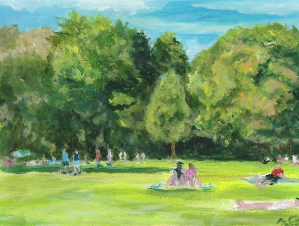 Central Park Study by Jay Golding