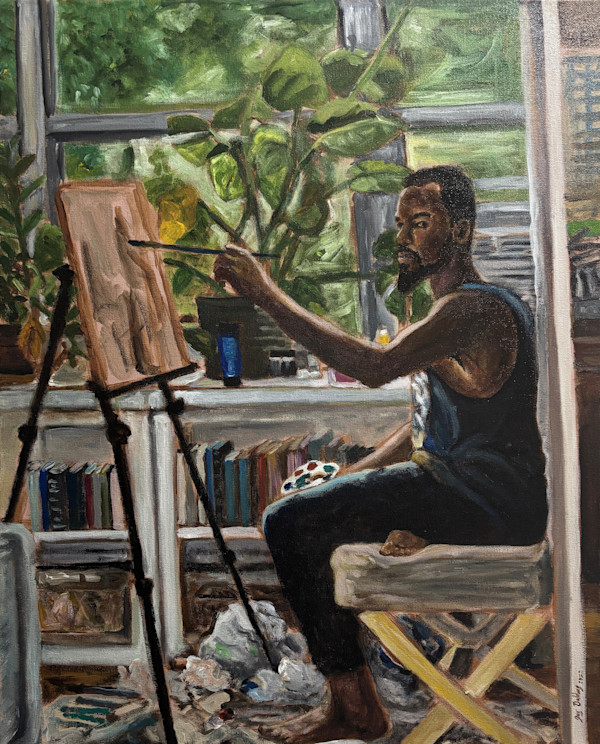 Self-Reflecting at Tali's Home by Jay Golding, Image 1.