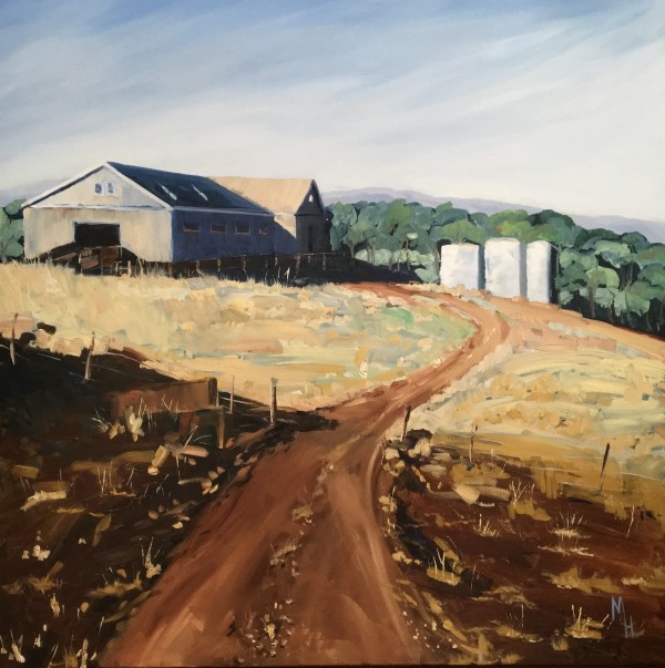 Shearing Shed by Meredith Howse Art