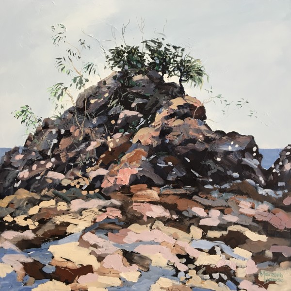 Byron Bay Rocks by Meredith Howse Art