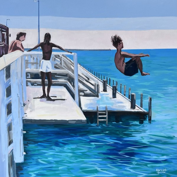 Into the Blue by Meredith Howse Art