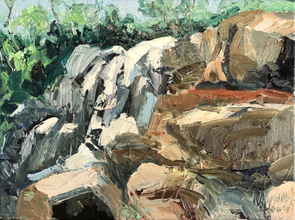 Gibraltar Rocks by Meredith Howse Art
