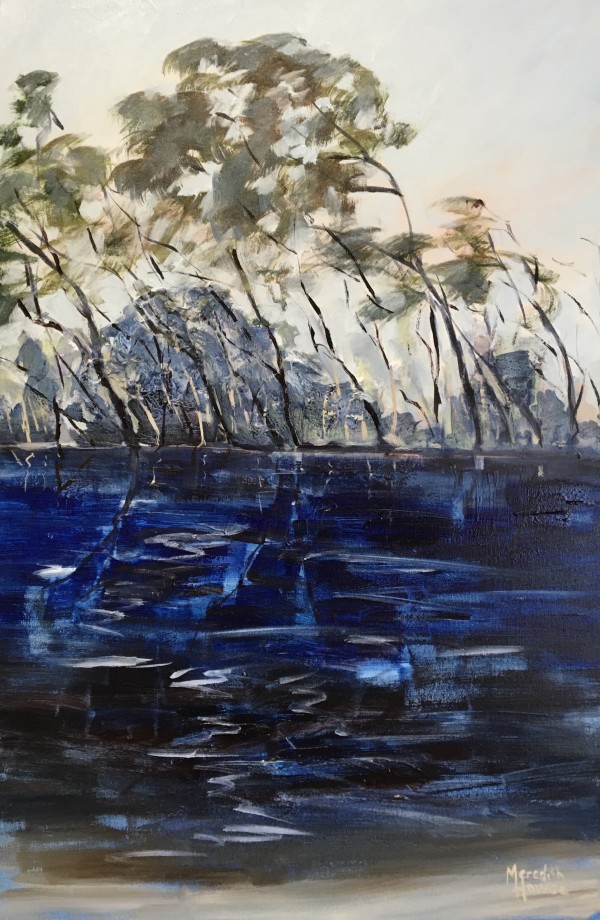 Bummeira- Brown Lake by Meredith Howse Art