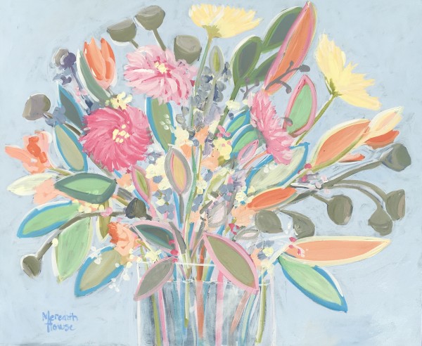 Flowers 4 U 5 by Meredith Howse Art